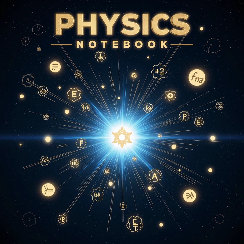 Physics Digital Notebook ā 73 Pages for Science Students