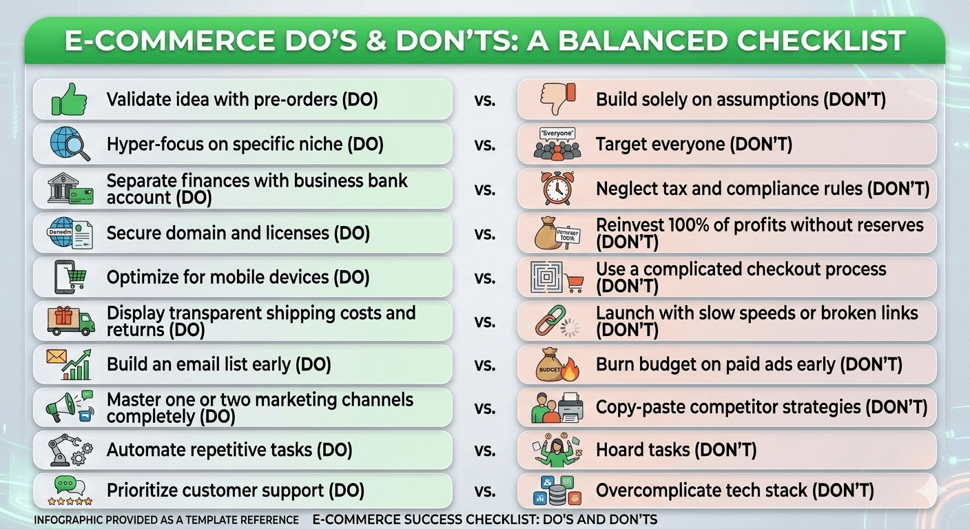 Mistakes that kill 90% of your business