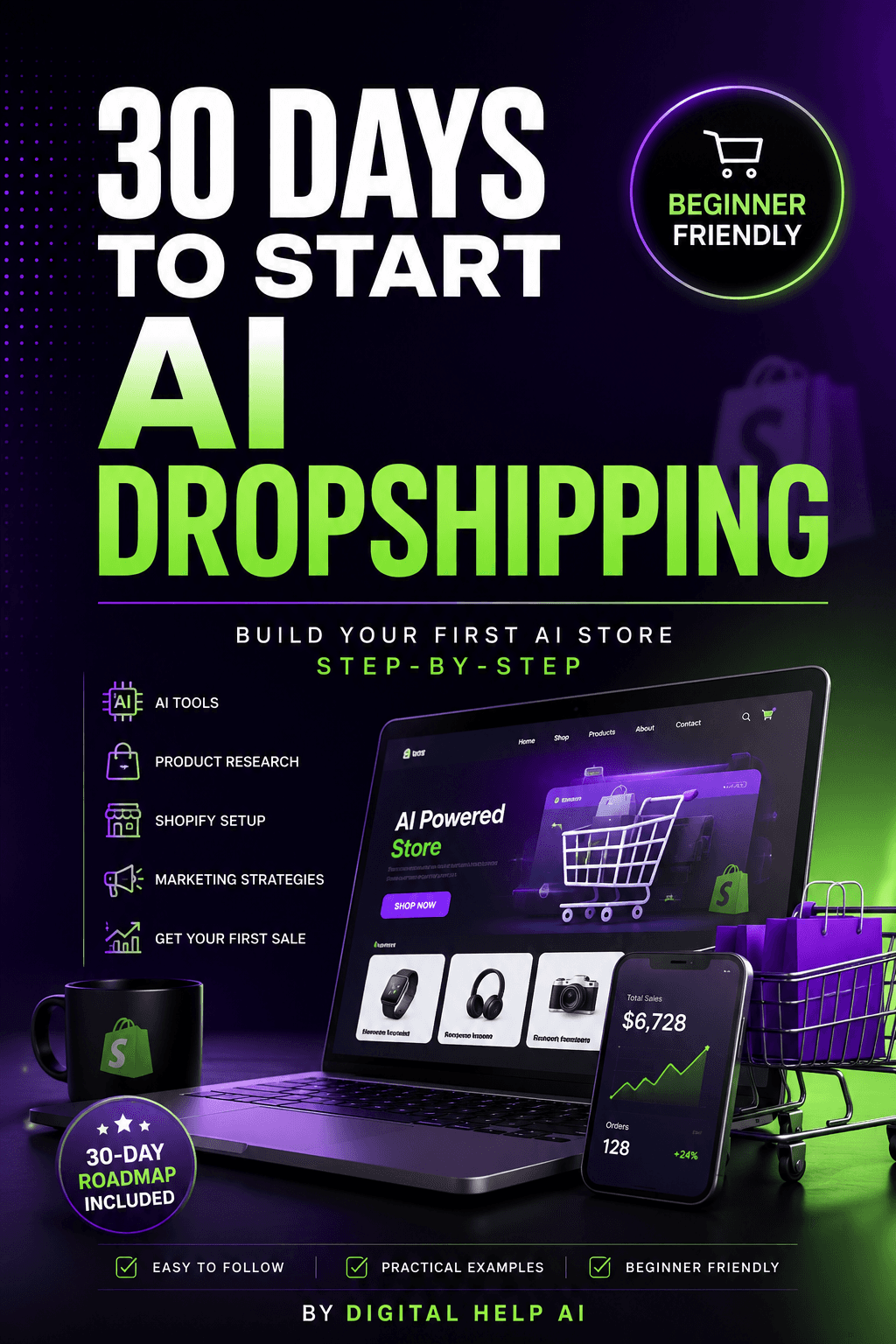 30 Days to Start AI Dropshipping