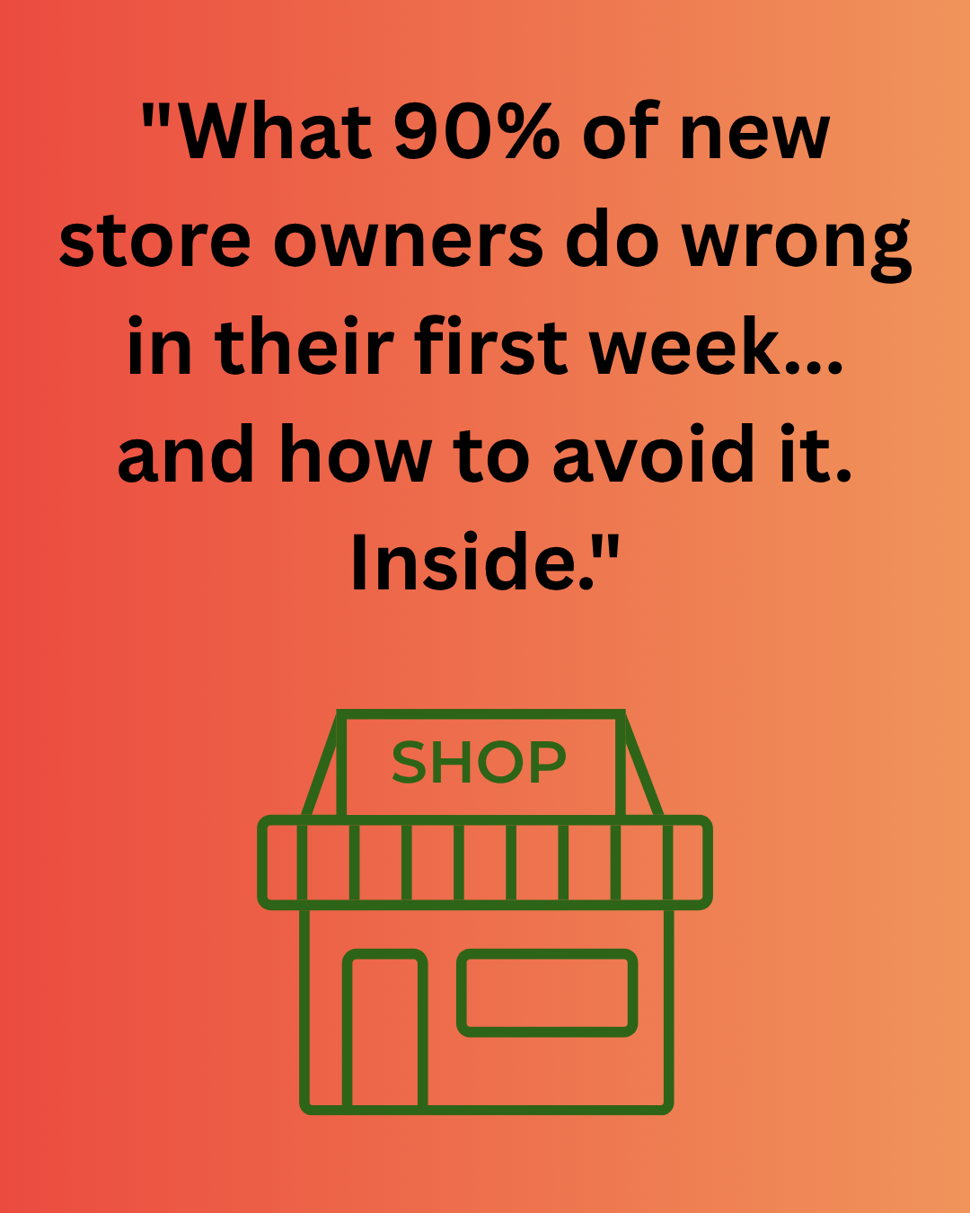 What they don't tell you about opening a store