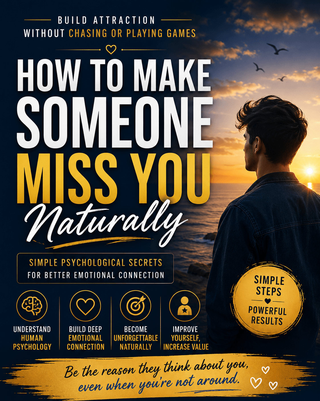 HOW TO MAKE SOMEONE MISS YOU NATURALLY