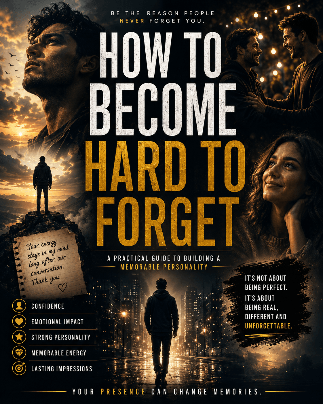 HOW TO BECOME HARD TO FORGET